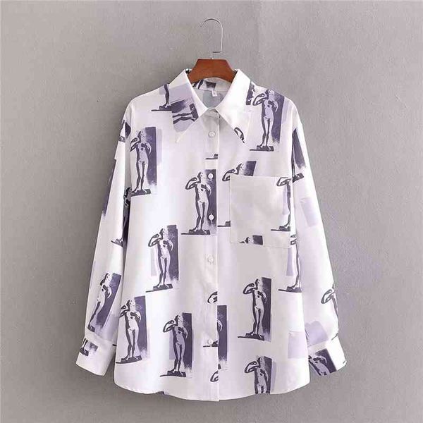 women's knits & tees women autumn fashion abstract art purple print loose long blouse female casual single breasted pocket shirts, White
women's knits & tees women autumn fashion abstract art purple print loose long blouse female casual single breasted pocket shirts, White