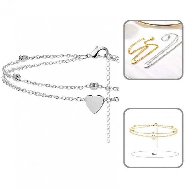 anklets portable fashion women double-layer foot jewelry ankle chain anklet 3 colors eye-catching for friends, Red;blue
anklets portable fashion women double-layer foot jewelry ankle chain anklet 3 colors eye-catching for friends, Red;blue