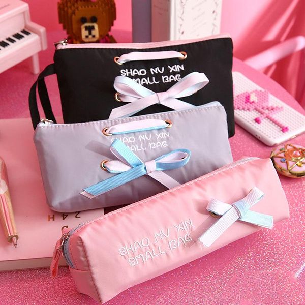 pencil bags korean fashion girl heart large capacity ribbon case net celebrity small fresh junior high school student stationery box
pencil bags korean fashion girl heart large capacity ribbon case net celebrity small fresh junior high school student stationery box