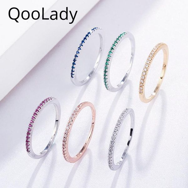 wedding rings qoolady fashion micro pave green red cubic zircon engagement party round simple skinny finger ring for women cz jewelry f001, Slivery;golden
wedding rings qoolady fashion micro pave green red cubic zircon engagement party round simple skinny finger ring for women cz jewelry f001, Slivery;golden