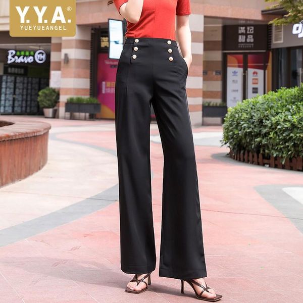 women's pants & capris elegant double breasted wide leg women fashion high waist loose straight trousers street office lady black xs-xl, Black;white
women's pants & capris elegant double breasted wide leg women fashion high waist loose straight trousers street office lady black xs-xl, Black;white