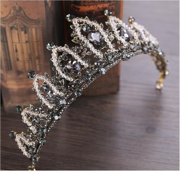 vintage bridal wedding crown hair accessories baroque rhinestone crystal crown handmade bridal headdress princess cro jllnfs, Silver
vintage bridal wedding crown hair accessories baroque rhinestone crystal crown handmade bridal headdress princess cro jllnfs, Silver