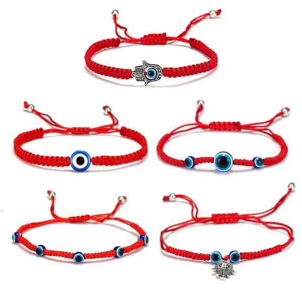 5pcs turkish evil eye lucky kabbalah red string bracelet kit adjustable blue beads luck jewelry unisex, Golden;silver
5pcs turkish evil eye lucky kabbalah red string bracelet kit adjustable blue beads luck jewelry unisex, Golden;silver