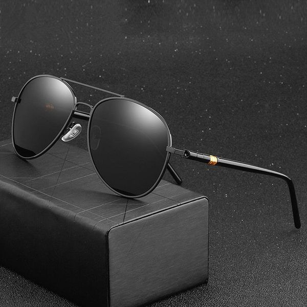 Classic Sunglasses Polarized Men Driving Glasses Black Pilot Sun Brand Designer Male Retro For Women, White;black
Classic Sunglasses Polarized Men Driving Glasses Black Pilot Sun Brand Designer Male Retro For Women, White;black
