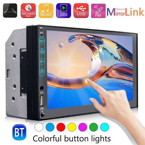 car video l1 stereo 2 din multimedia player 7 inch display bluetooth aux-in fm radio receiver double head unit + view camera
car video l1 stereo 2 din multimedia player 7 inch display bluetooth aux-in fm radio receiver double head unit + view camera