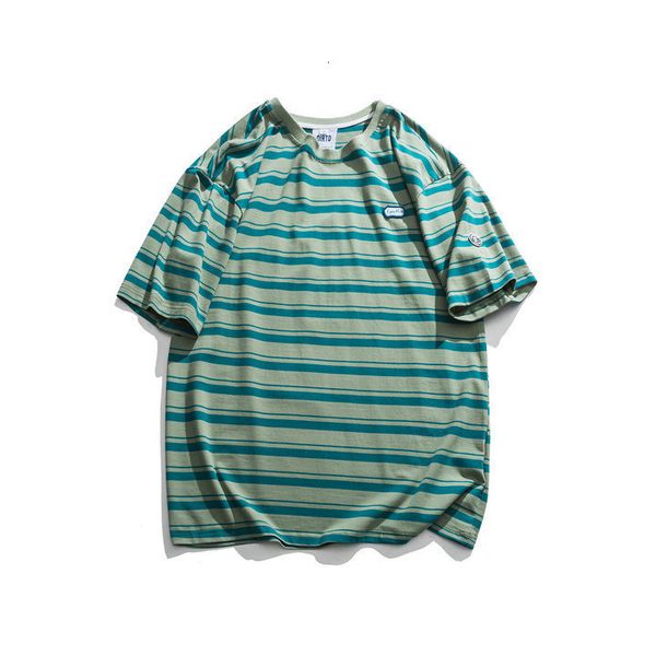fashion t shirt 2021 summer men's brand youth trend personality stripe round neck leisure short sleeve, White;black
fashion t shirt 2021 summer men's brand youth trend personality stripe round neck leisure short sleeve, White;black
