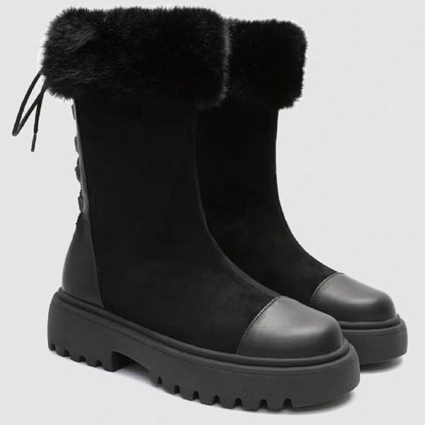 boots women's winter ankle back lace up high platform shoes ladies snow boot with fur suede chunky black warm bootie waterproof
boots women's winter ankle back lace up high platform shoes ladies snow boot with fur suede chunky black warm bootie waterproof