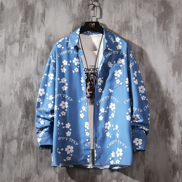 2021 new men sunflower print colorful long sleeve button shirts casual shirt jacket hawaiian blouse yrjn, White;black
2021 new men sunflower print colorful long sleeve button shirts casual shirt jacket hawaiian blouse yrjn, White;black