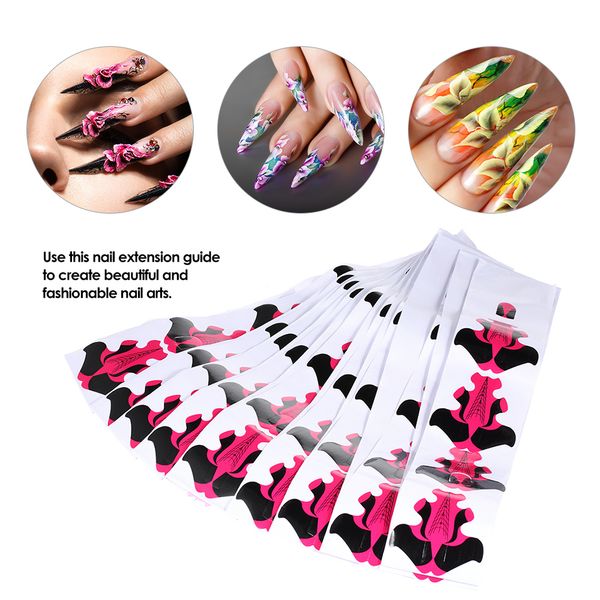 100pcs nail form sticker for acrylic uv gel nail extension guide diy nail art tip self-adhesive forms stickers manicure tool
100pcs nail form sticker for acrylic uv gel nail extension guide diy nail art tip self-adhesive forms stickers manicure tool