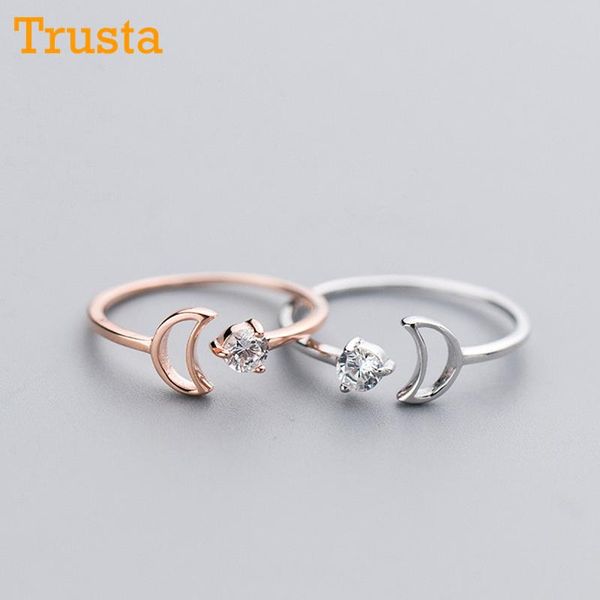 wedding rings trusta 100% 925 solid real sterling silver fashion women rose moon opening size 5 6 7 for teen girls lady's ds1049, Slivery;golden
wedding rings trusta 100% 925 solid real sterling silver fashion women rose moon opening size 5 6 7 for teen girls lady's ds1049, Slivery;golden