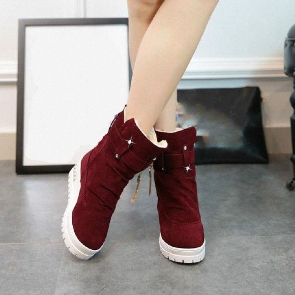 winter womens boots plus velvet swing shoes snow platform boot female thermal cotton padded flat ankle r8un#, Black
winter womens boots plus velvet swing shoes snow platform boot female thermal cotton padded flat ankle r8un#, Black