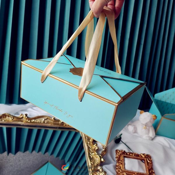 gift wrap 10pcs blue boxes candy cake paper hand ribbon box package handle cookie bread baking souvenir wedding packaging party
gift wrap 10pcs blue boxes candy cake paper hand ribbon box package handle cookie bread baking souvenir wedding packaging party
