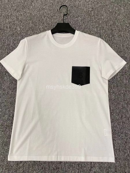 men's t-shirts 21ss high end quality long staple cotton men's t-shirt luxury pocket decoration business, White;black
men's t-shirts 21ss high end quality long staple cotton men's t-shirt luxury pocket decoration business, White;black