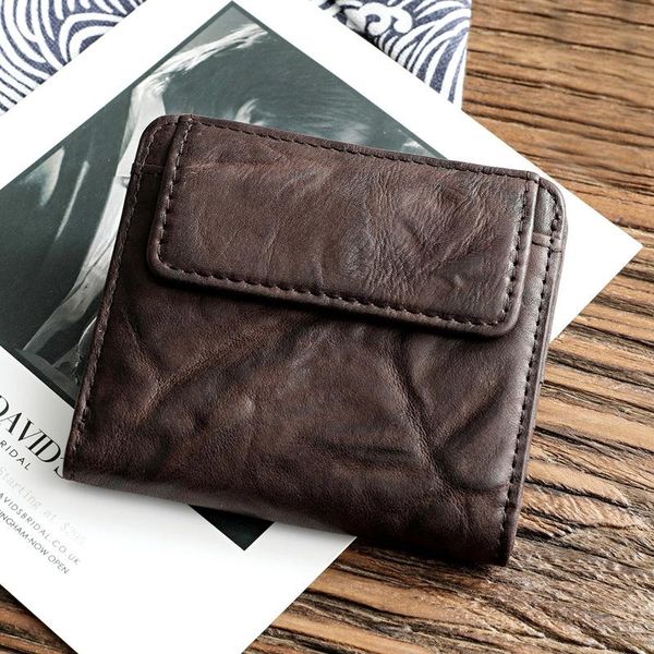 wallets men's wallet leather foldable bi-fold ultra-thin id card holder retro coin purse, Red;black
wallets men's wallet leather foldable bi-fold ultra-thin id card holder retro coin purse, Red;black
