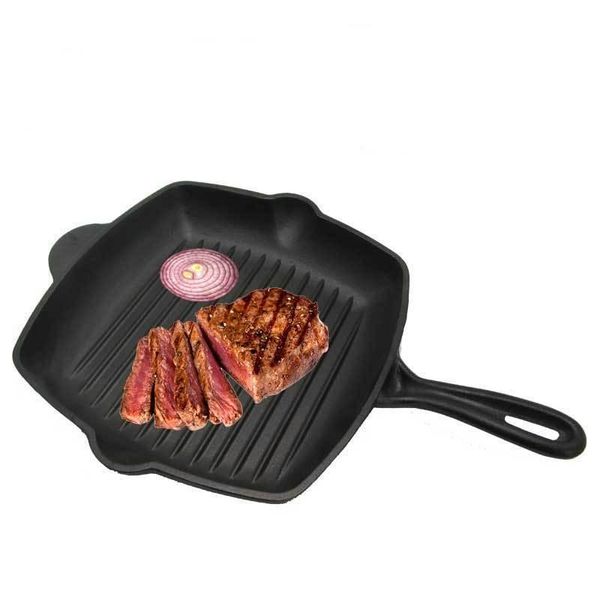 cast iron fried steak pot home striped fried steak special pot uncoated non-stick pan iron thick flat frying pan frying
cast iron fried steak pot home striped fried steak special pot uncoated non-stick pan iron thick flat frying pan frying