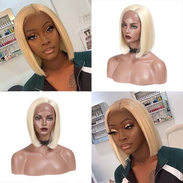 synthetic wigs bob short wig lace #613 available hair for women lolita cosplay wear daily life, Black
synthetic wigs bob short wig lace #613 available hair for women lolita cosplay wear daily life, Black