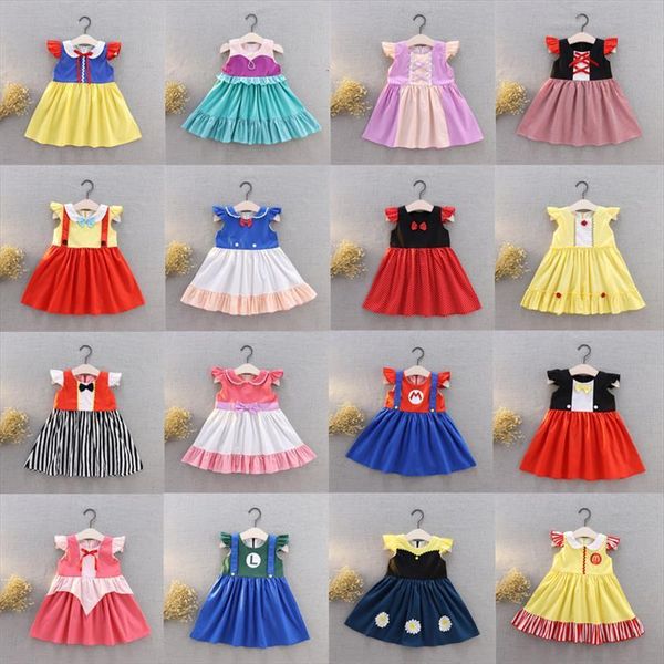 kids girl party princess dresses halloween costume little clothes multiple styles, Red;yellow
kids girl party princess dresses halloween costume little clothes multiple styles, Red;yellow