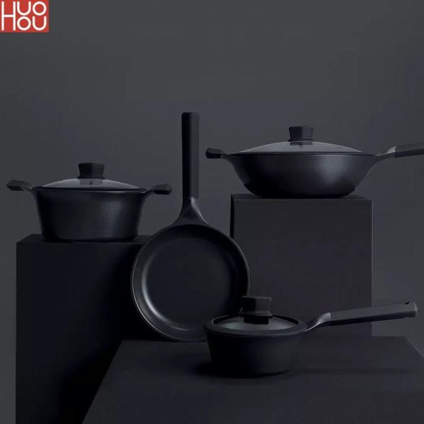 smart home control huohou nonstick super platinum frying pan wok stockpot milk durable easy to clean high temperature reminder kitchen cookw
smart home control huohou nonstick super platinum frying pan wok stockpot milk durable easy to clean high temperature reminder kitchen cookw