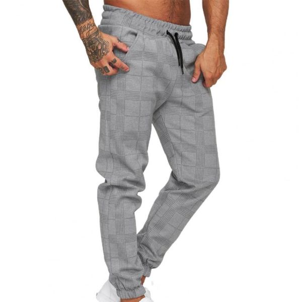 men's pants sweatpants men elastic waist male trousers joggers man casual plaid fitness workout, Black
men's pants sweatpants men elastic waist male trousers joggers man casual plaid fitness workout, Black