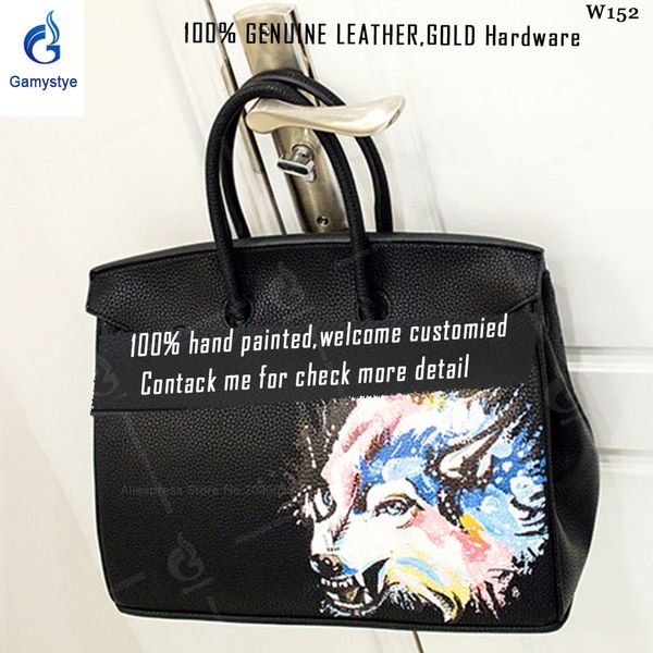 hand-painted graffiti animal wolf popular women genuine leather bag shopper high capacity messenger shoulder bag customized gift, Black;red
hand-painted graffiti animal wolf popular women genuine leather bag shopper high capacity messenger shoulder bag customized gift, Black;red
