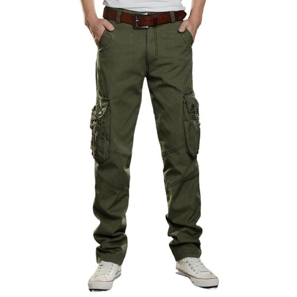 men's pants men tactical combat army casual trousers pockets waterproof wear cargo sweatpants, Black
men's pants men tactical combat army casual trousers pockets waterproof wear cargo sweatpants, Black