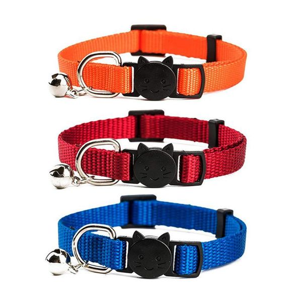 xpangle 3pcs/lot cat collar breakaway with bell, soft nylon, quick release cat collars for kitten small dogs adjustable 7.8-12in
xpangle 3pcs/lot cat collar breakaway with bell, soft nylon, quick release cat collars for kitten small dogs adjustable 7.8-12in
