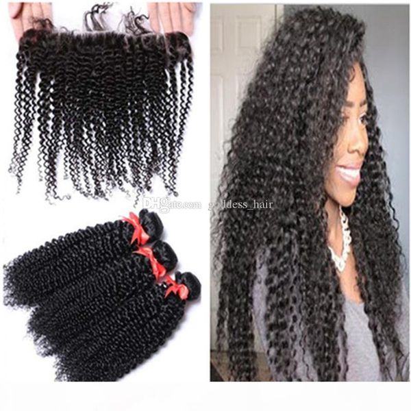 9a kinky curly hair bundles with lace frontal closure parting human hair ear to ear lace frontal with bundles 4pcs lot, Black
9a kinky curly hair bundles with lace frontal closure parting human hair ear to ear lace frontal with bundles 4pcs lot, Black