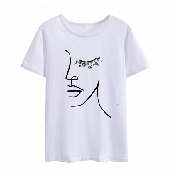 Abstract Line Printing Funny And Mens T Shirts Women Casual White Harajuku Short Sleeve Graphic Tee Clothes, White;black
Abstract Line Printing Funny And Mens T Shirts Women Casual White Harajuku Short Sleeve Graphic Tee Clothes, White;black