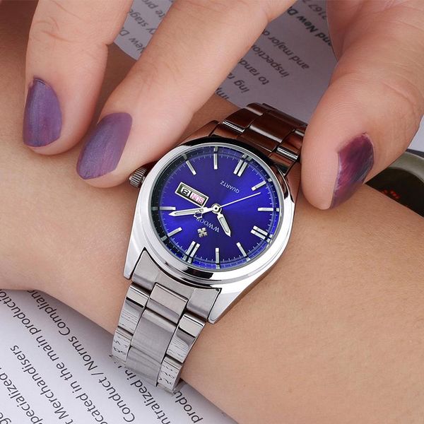 wristwatches 2021 fashion blue bracelet watch for women wwoor ladies small dial casual calendar wristwatch, Slivery;brown
wristwatches 2021 fashion blue bracelet watch for women wwoor ladies small dial casual calendar wristwatch, Slivery;brown