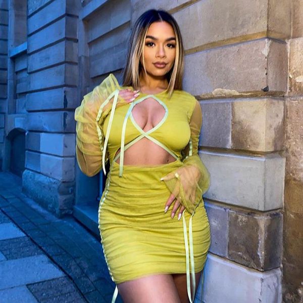 women's swimwear summer suit for women dress offers pure color mesh long sleeve short skirt yellow hollow out solid polyester sierra su, White;black
women's swimwear summer suit for women dress offers pure color mesh long sleeve short skirt yellow hollow out solid polyester sierra su, White;black
