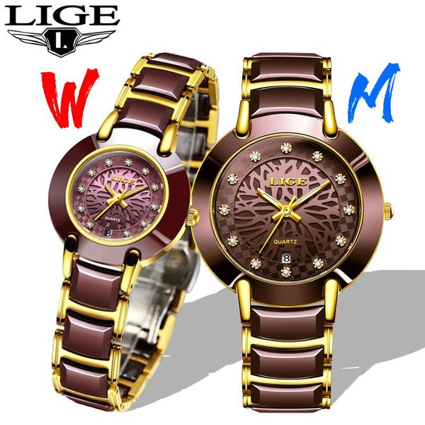 wristwatches lige watch women luxury fashion casual real ceramic clock 30m waterproof quartz watches sport ladies elegant wrist girl, Slivery;brown
wristwatches lige watch women luxury fashion casual real ceramic clock 30m waterproof quartz watches sport ladies elegant wrist girl, Slivery;brown