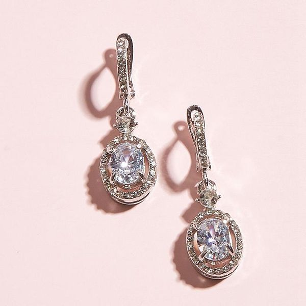 dangle & chandelier micro wax inlay round cubic zirconia earrings for korea women girl's wedding luxury party jewelry gift, Silver
dangle & chandelier micro wax inlay round cubic zirconia earrings for korea women girl's wedding luxury party jewelry gift, Silver