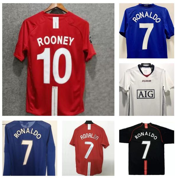 ronaldo rooney saha retro 2007 2008 soccer jerseys united football shirts 07 08 vintage classic nani man utd camiseta long sleeve, Black;yellow
ronaldo rooney saha retro 2007 2008 soccer jerseys united football shirts 07 08 vintage classic nani man utd camiseta long sleeve, Black;yellow