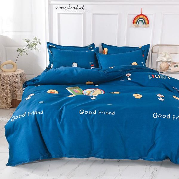 bedding sets all-cotton come on four-piece thickening 100% cotton bed sheet of quilt cover fashion set
bedding sets all-cotton come on four-piece thickening 100% cotton bed sheet of quilt cover fashion set