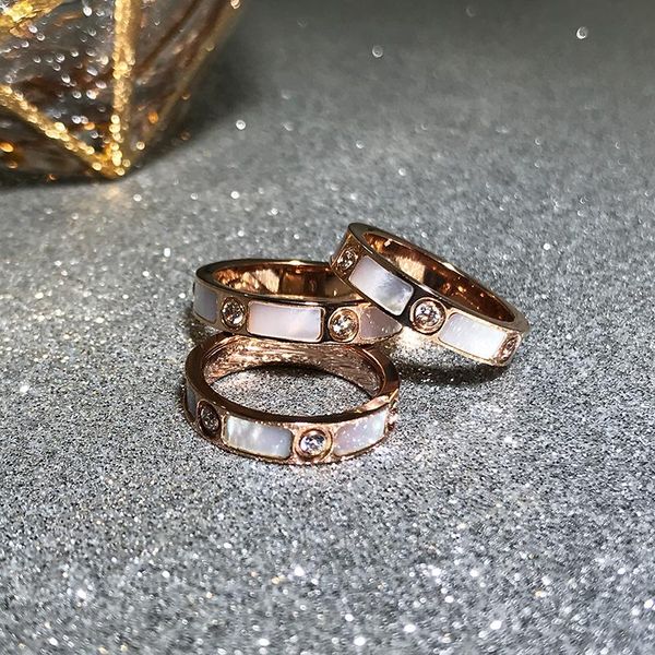 cluster rings yun ruo fashion natutal shell six zirconia ring rose gold color woman gift party titanium steel jewelry never fade, Golden;silver
cluster rings yun ruo fashion natutal shell six zirconia ring rose gold color woman gift party titanium steel jewelry never fade, Golden;silver
