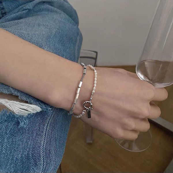 korean titanium steel durable square bracelet with pearl fashion personalized simple and elegant bracelet, Golden;silver
korean titanium steel durable square bracelet with pearl fashion personalized simple and elegant bracelet, Golden;silver
