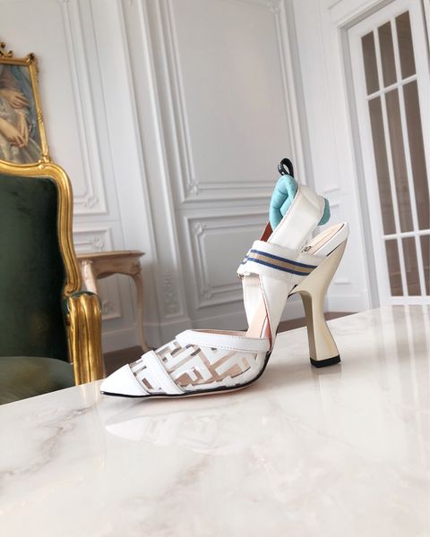 2021 fashion high heels shoes designer women pointed toe low heel shoess woman gladiaor sandals lady brand design mesh womens shoe with box, Black
2021 fashion high heels shoes designer women pointed toe low heel shoess woman gladiaor sandals lady brand design mesh womens shoe with box, Black