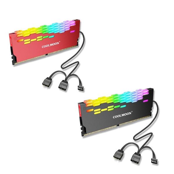 fans & coolings 5v 3-pin argb heatsink fast heat dissipation computer spreader cooler deskrgb memory cooling vest
fans & coolings 5v 3-pin argb heatsink fast heat dissipation computer spreader cooler deskrgb memory cooling vest