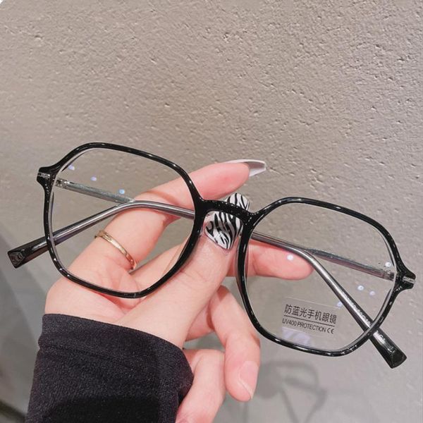 fashion sunglasses frames retro anti-blue light square eyeglasses for men 2021 trend elegant classic tr90 glasses one peice computer eyewear, Black
fashion sunglasses frames retro anti-blue light square eyeglasses for men 2021 trend elegant classic tr90 glasses one peice computer eyewear, Black