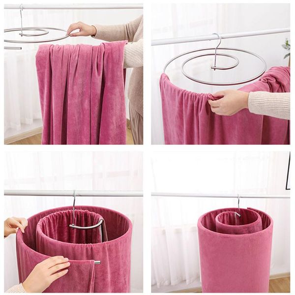 hangers & racks round spiral quilt sheets hanger stainless steel rotating drying rack save space blanket outdoor home balcony
hangers & racks round spiral quilt sheets hanger stainless steel rotating drying rack save space blanket outdoor home balcony