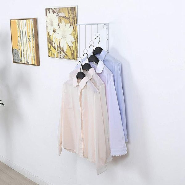 3pcs hanger wall-mounted metal garment rack/bedroom closet clothing organizer with 5 hanging rings hangers & racks
3pcs hanger wall-mounted metal garment rack/bedroom closet clothing organizer with 5 hanging rings hangers & racks