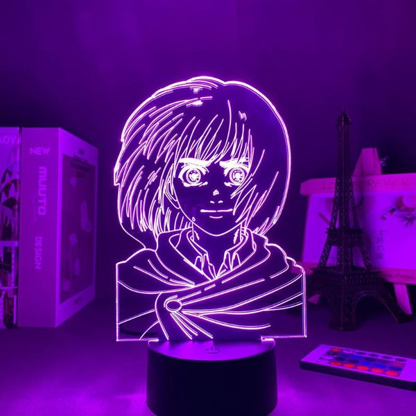 night lights led panel anime figure attack on titan manga armin arlert 3d lamp valentines day gift room decoration
night lights led panel anime figure attack on titan manga armin arlert 3d lamp valentines day gift room decoration