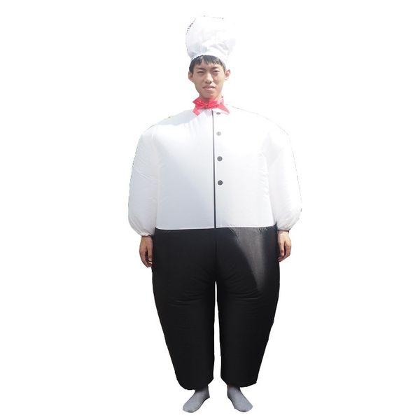 atmosphere carnival party performance costume funny puppet chef inflatable costume