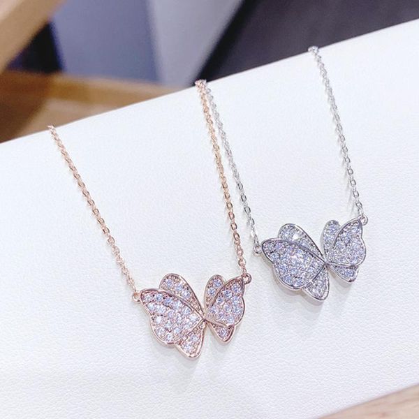 chains botu 2021 retro butterfly pendant necklace temperament elegant copper chain female's for women, Silver
chains botu 2021 retro butterfly pendant necklace temperament elegant copper chain female's for women, Silver