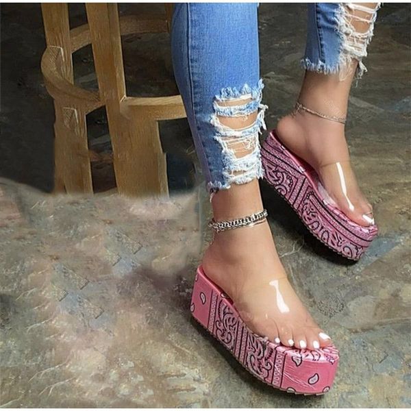 slippers flat high-heeled summer 2021 graffiti printing thick-soled transparent outdoor leisure all-match women sandals, Black
slippers flat high-heeled summer 2021 graffiti printing thick-soled transparent outdoor leisure all-match women sandals, Black