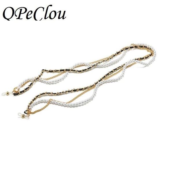 other fashion accessories qpeclou 2021 unique metal chain luxury pearls glasses chains for women sunglasses, Silver
other fashion accessories qpeclou 2021 unique metal chain luxury pearls glasses chains for women sunglasses, Silver