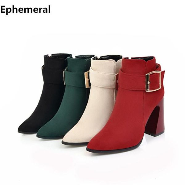 boots zip shoes women ankle buckles high heels fur short boot for winter autumn plus size 48-34 red green black white ephemeral
boots zip shoes women ankle buckles high heels fur short boot for winter autumn plus size 48-34 red green black white ephemeral