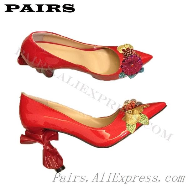dress shoes luxury women designers red heels pumps real leather shiny strange high heel flower crystal plus size 43, Black
dress shoes luxury women designers red heels pumps real leather shiny strange high heel flower crystal plus size 43, Black