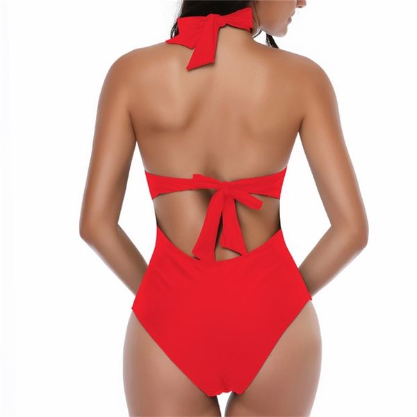 high waisted bathing suits swimsuit for women red swimwear solid halter bandage swim ladies padded plus size xxl 2xl 210728, White;black
high waisted bathing suits swimsuit for women red swimwear solid halter bandage swim ladies padded plus size xxl 2xl 210728, White;black