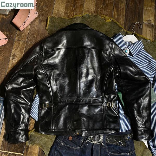 cdj-97 read description asian size super genuine horse leather slim classic horsehide stylish rider jacket men's jackets, Black;brown
cdj-97 read description asian size super genuine horse leather slim classic horsehide stylish rider jacket men's jackets, Black;brown